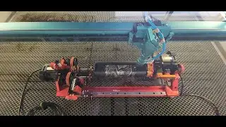 Engraving a Full Wrap Tumbler with the PiBurn Chuck Rotery Grip 2