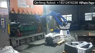 Qinfeng transfer robots for heavier and largier metal parts. #industrialrobots