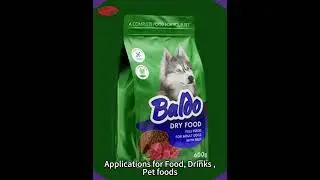 Pet Food Package Bags Easy-tear Lines Argus Laser Scoring System  #lamination #lasercut #lasercutter