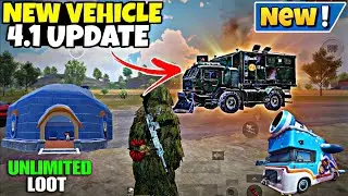 BGMI NEW 4.1 UPDATE , ULTIMATE LOOT TRUCK & NEW UTILITIES 🔥