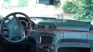 W220 S 600 Biturbo coole Features im Innenraum
