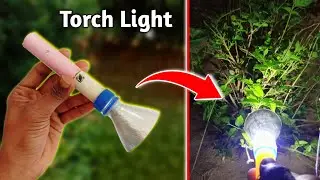 How To Make Torch Light At Home | DIY Torch Light Project