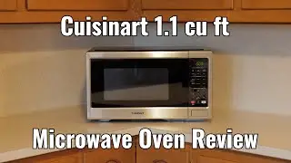 Target Cuisinart 1.1 CU FT Microwave Oven Overview, Operation & Review #target #cooking