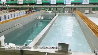 (Ghonor) fully automatic aluminum tile trim anodizing production line