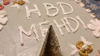 Easy recipe of fresh Cake birthday Cake آسان کیک جورکردن کیک تولد