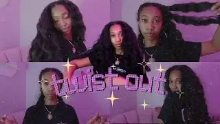 My Go-To Twist Out | Natural Hair Care Routine