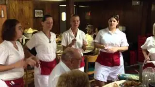 Dad on his 86th birthday at Bea's in Chattanooga TN