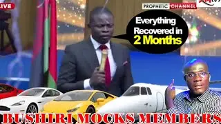 Bushiri At It Again, Mocks His Members, In This Video.