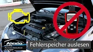 💡Astra H, Zafira B (Benziner)Fehlerspeicher auslesen ohne Diagnosegerät- Read out fault memory