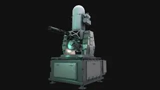 Phalanx CIWS 3D model video