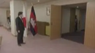 Japan FM meets Commander of Royal Cambodian Army