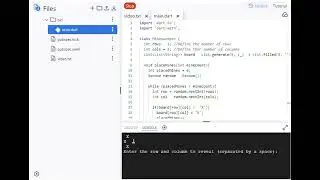 Generating Minesweeper with Copilot - Flutter Framework - Dart Programming
