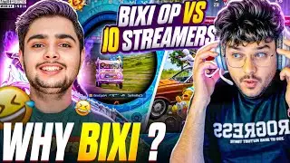 10 YouTubers Shocked by Bixi Op Skills & Reported 🔥 Bixi Op vs Streamers | BGMI | @Thor Gaming