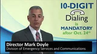10-Digit Dialing 30 Second PSA