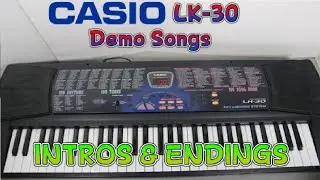 Casio LK-30 Demo Songs (Intros and Endings)