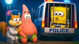 🚔 What Went Wrong for SpongeBob? The Real Reason He Ended Up in Jail 😱🍍 | SpongeBob Animation