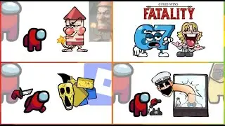 Mini Crewmate Kills Italian Brainrot Characters - Part 18 | Among Us
