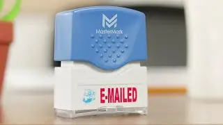 MasterMark Premium Pre-Inked Office Stamp