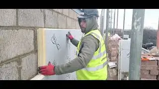 Изоляция полых стен. Шпунт и паз.
