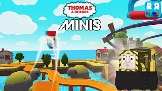 New Engine Neon Iron Bert and New Track The Evergreen Peak - Thomas & Friends Minis