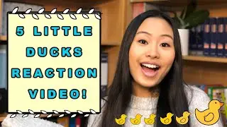 5 Little Ducks REACTION video | Rae of Sunshine Learning