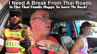 Give Me A Break, Trying To Avoid Bad Weather.  It Is Time To go Home! Thailand Road To NE Thailand