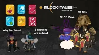 Beating Pit Floors 41 - 49 (Support Build) | 🏜️ Block Tales [DEMO 4] | Roblox Gameplay #59