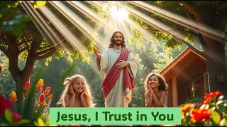 🌼 Jesus, I Trust in You | A Story for Kids | Jesus Talks with Children in the Garden 🙏