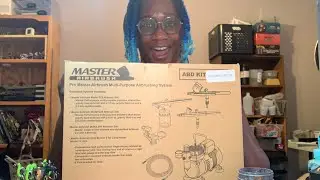 Setting up a new Master airbrush kit