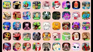 ROBLOX, SQUAREPANTS BARRY'S PRISON RUN (OBBY), EPIC CHOPPER CARNIVAL, NIGHTMARE HUGGY WUGGY PRISON