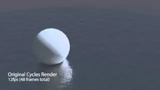Blender Skip Frame Interpolation Test
