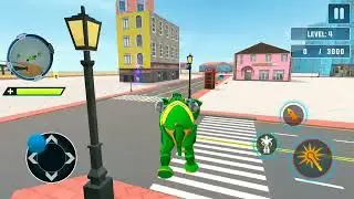 Elephant Robot Vs Lion Robot (Demon Mode) Gameplay 4