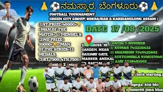 bangalore local football match live