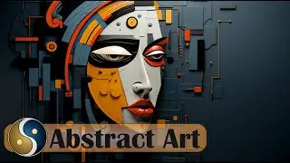 Abstract Harmony: Calming Paintings with Serene Music