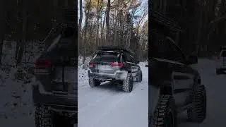 Jeep WK2 on 35s?  #jeep #jeepgrandcherokee #overlanding #offroad