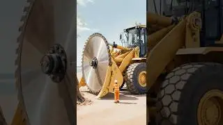 Monster Saw Slices Tree Instantly! 😱🌲⚙️
