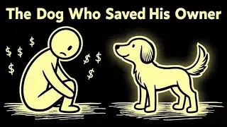 The Dog Who Saved His Owner 🐕🐶 | Stick Figure Life Lesson Story