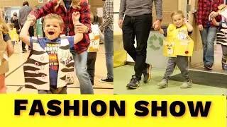 SPECIAL NEEDS TWINS KINDERGARTEN FASHION SHOW