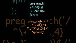 Validating phone numbers with regex