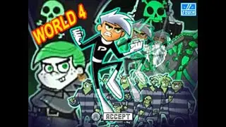 Danny Phantom: Urban Jungle (NDS) World 4 Walkthrough
