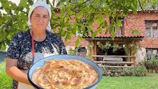 Old Village Grandma&rsquo;s Secret Pie Recipe 🔥 | No Talking ASMR Cooking