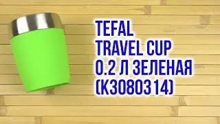 Распаковка Tefal Travel Cup 0.2 л Зеленая K3080314