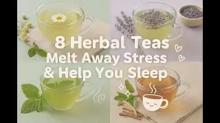 8 Herbal Teas for Stress Relief & Better Sleep | Natural Remedies That Actually Work