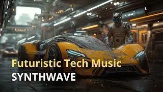Synthwave 🚀 Futuristic Tech Music | Space Car Sci-Fi #3