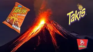 Takis Volcano 🌋  una explosi&oacute;n sabor queso picante 🧀🌶