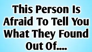 🌈This Person Is Afraid To Tell You What They Found Out Of....