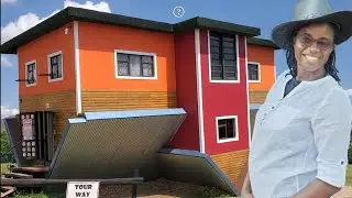 UPSIDE DOWN HOUSE😲 || Tour of the rooms, kitchen, dining & toilet.