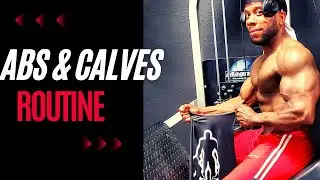 Morning Abs & Calves Routine | 4 Week Progress Update #GettingLean