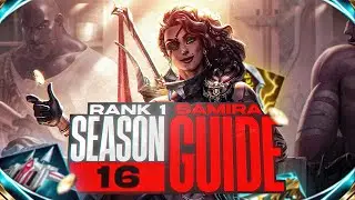 THE ULTIMATE SEASON 16 SAMIRA GUIDE | BUILDS , RUNES ,ETC - League Of Legends