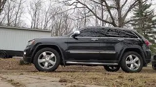 Jeep Cherokee Overland air ride full travel
